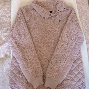 Abercrombie and Fitch pullover Sherpa